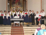 Der "Kammerchor" als Teil des Chorensemble<br>durfte an diesem Abend natürlich nicht fehlen