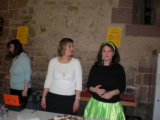 Birgit, Andrea und Susanne am Ausschank